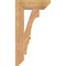 Ekena Millwork Balboa Slat Smooth Bracket, Western Red Cedar, 3 1/2"W x 14"D x 26"H BKT04X14X26BOA06SWR - alternate 4